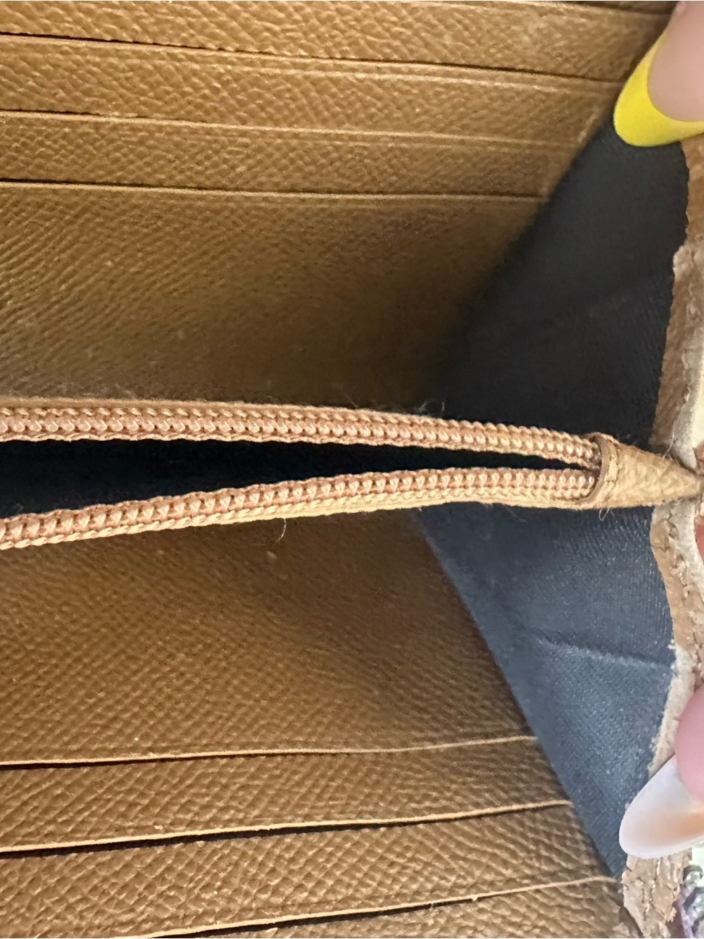 Coach Pink Multi-Heart Zip Around Wallet - Picture 15 of 15